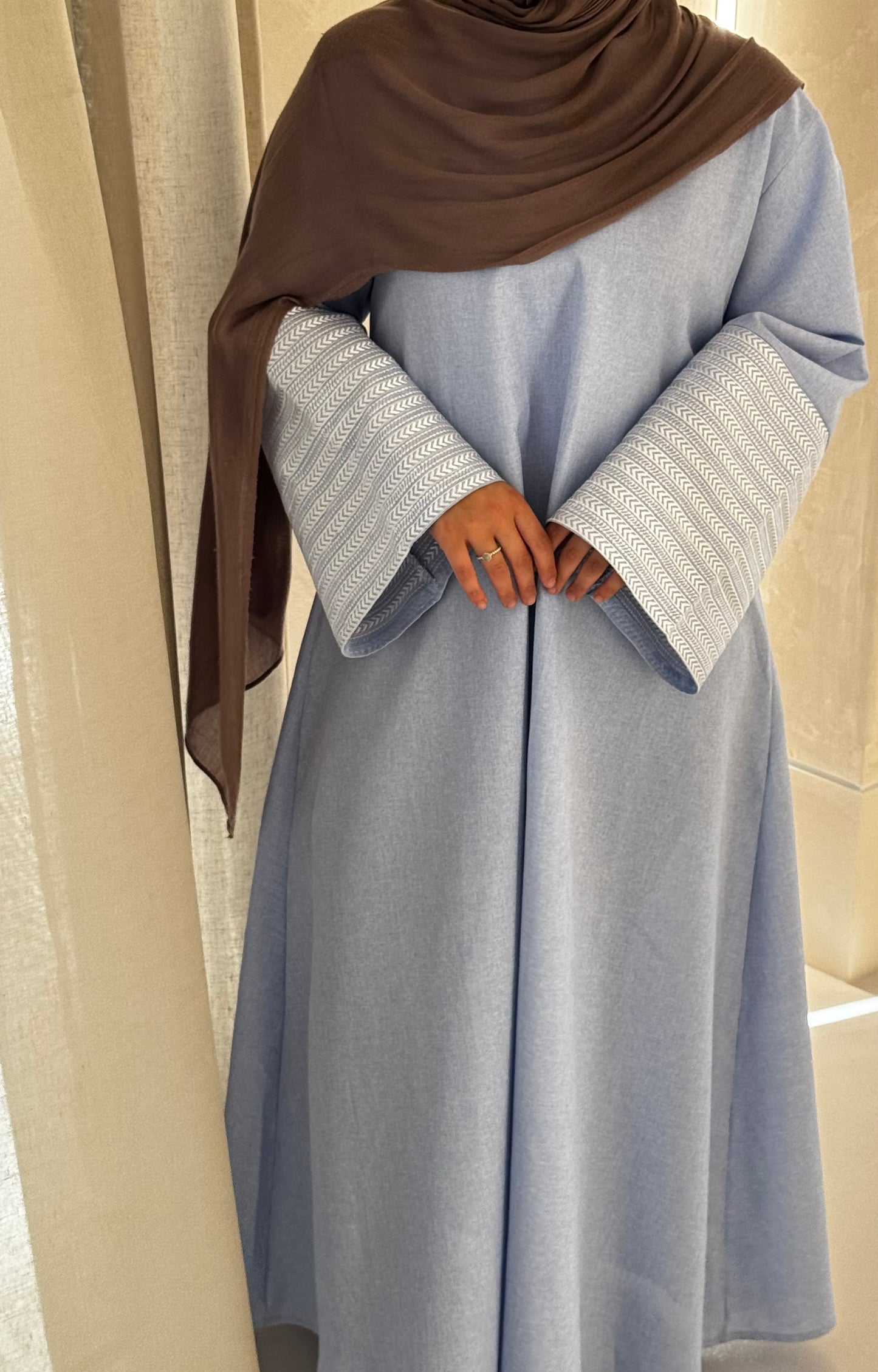 Nyla Abaya | Sky Blue
